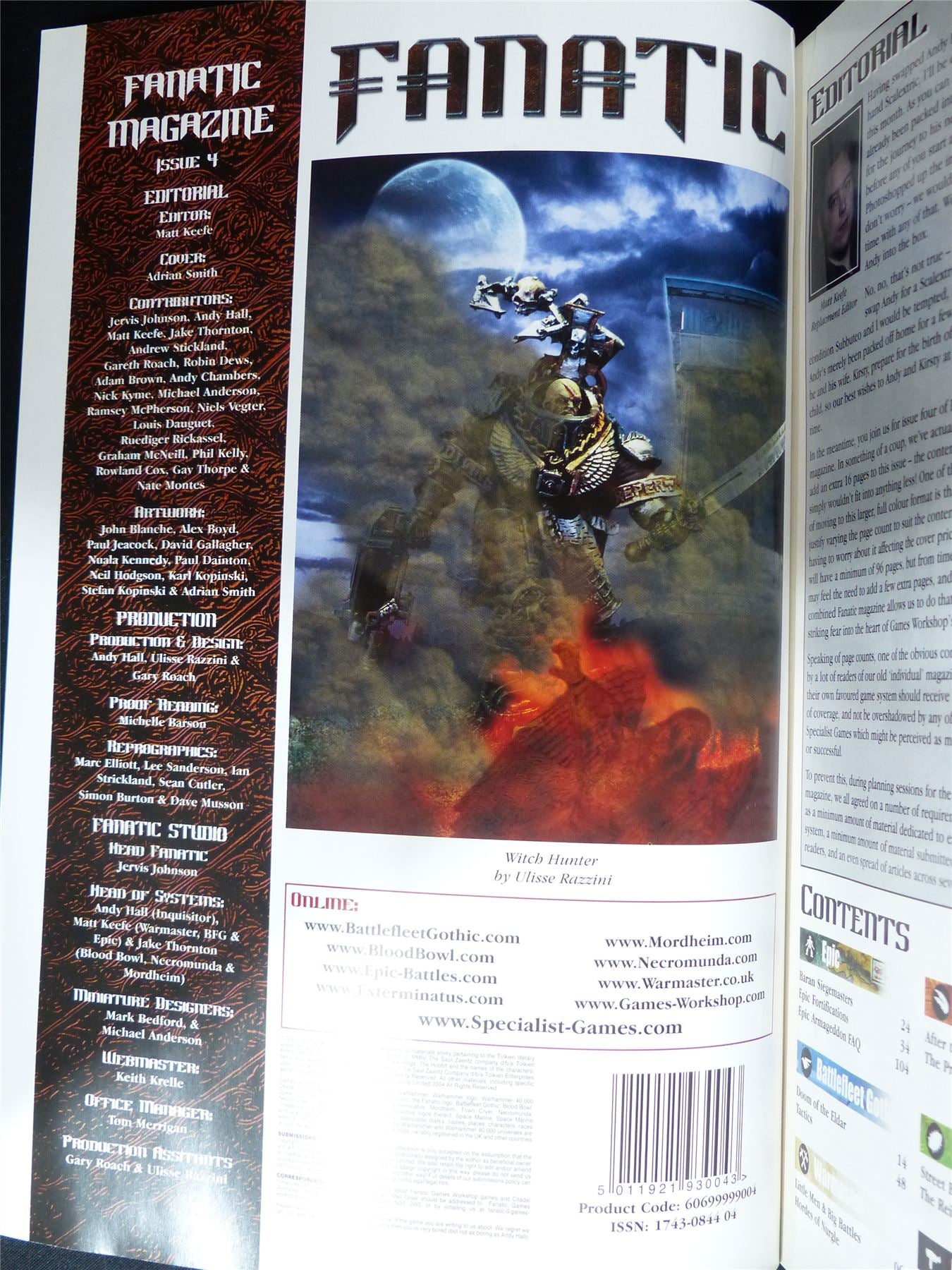 Fanatic #4 Games Workshop Magazine #1W1