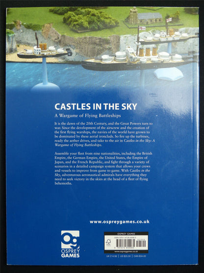 Castles in the Sky: Wargaming Flying Rulebook - Osprey Wargames 30 Softback #DC