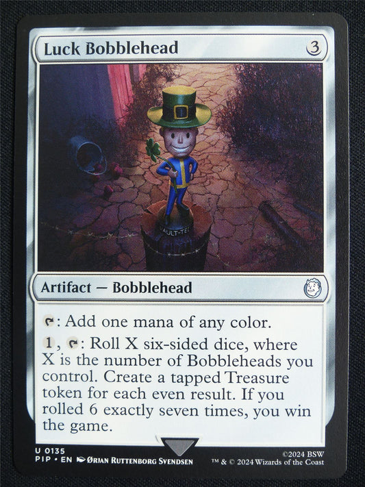 Luck Bobblehead - PIP - Mtg Card #3G2