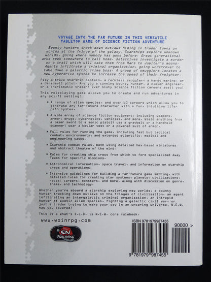 N.E.W. Science Fiction Roleplaying Game - Roleplay Hardback #1WC