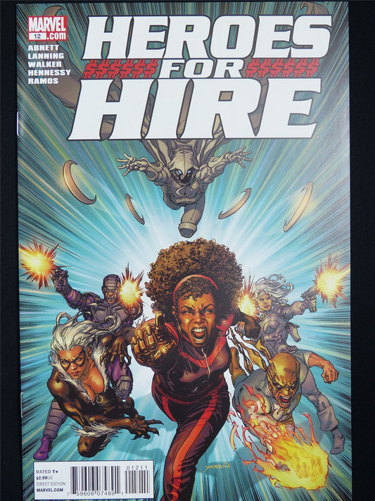 HEROES For Hire #12 - Marvel Comic #1D4
