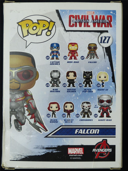Falcon - Civil War: Captain America - 127 Funko POP #3EQ