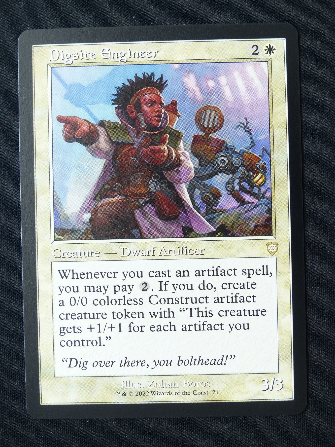 Digsite Engineer Retro - BRC - Mtg Card #7C1
