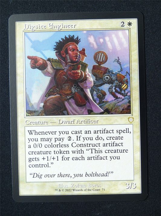 Digsite Engineer Retro - BRC - Mtg Card #7C1