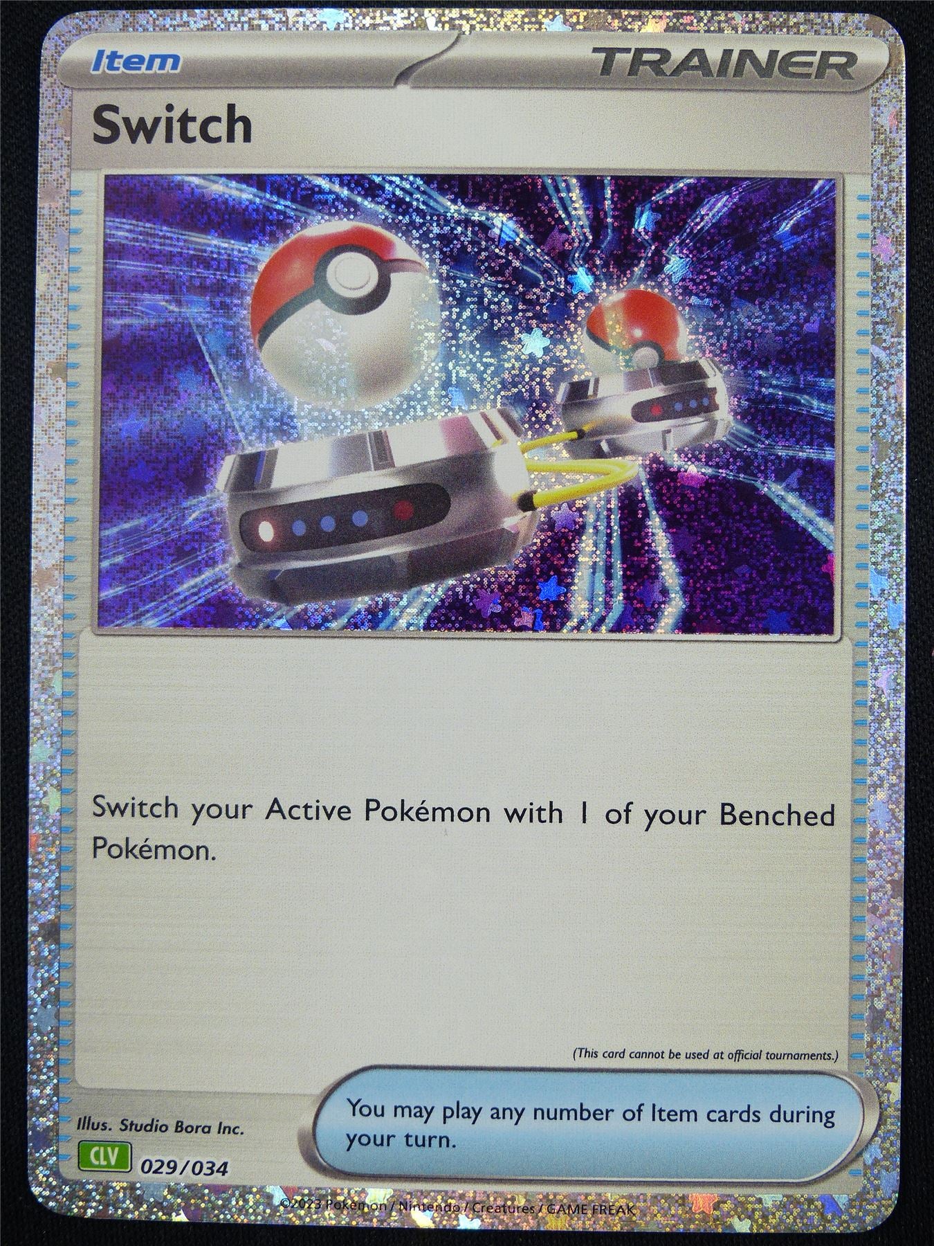 Switch 029/034 Holo CLV - Classic Pokemon Card #4AF