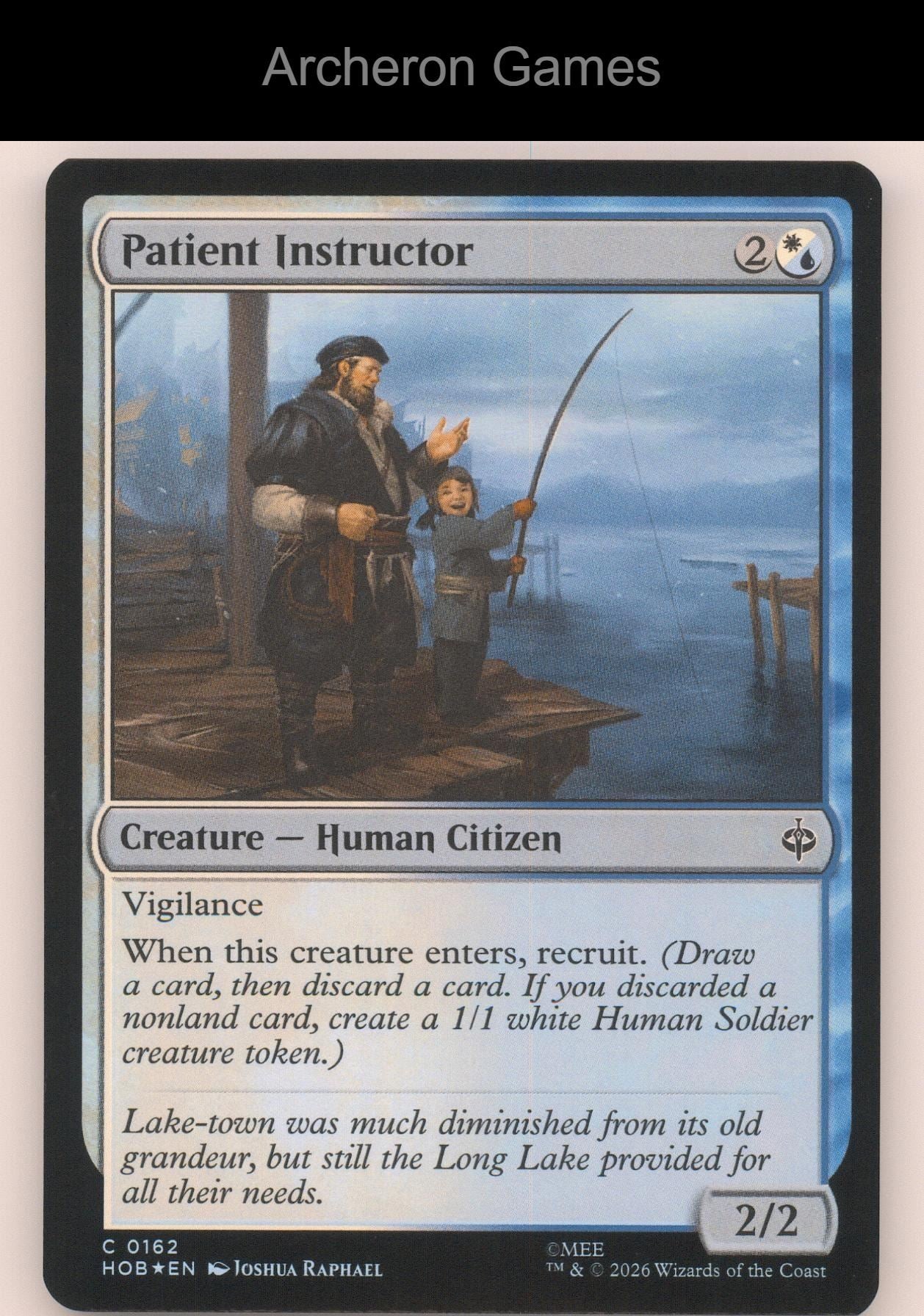 Patient Instructor HOB 162 C MTG Card The Hobbit