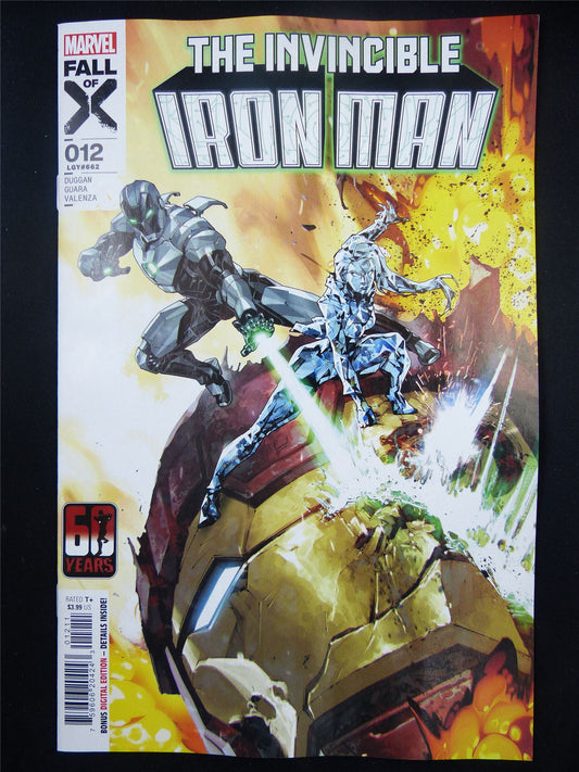 The Invincible IRON Man #12 - Jan 2024 Marvel Comic #Y2
