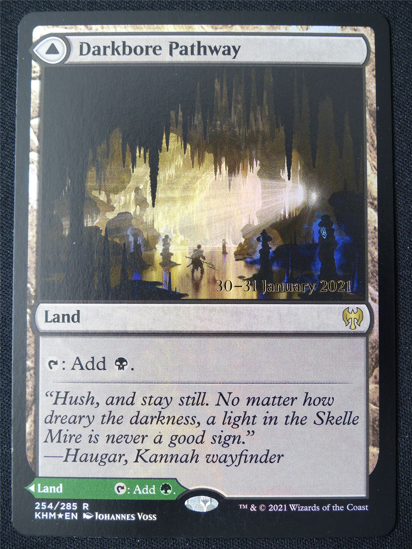 Darkbore Pathway Pre-Release Promo Foil - KHM - Mtg Card #48Y