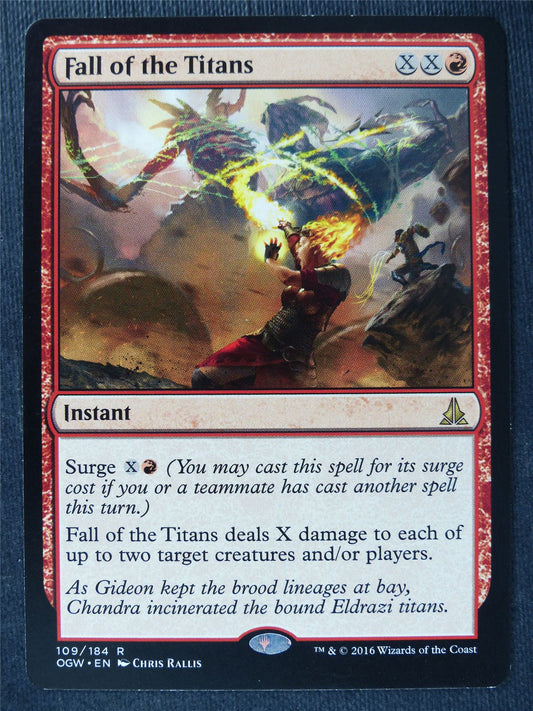 Fall of the Titans - Mtg Magic Cards #SB