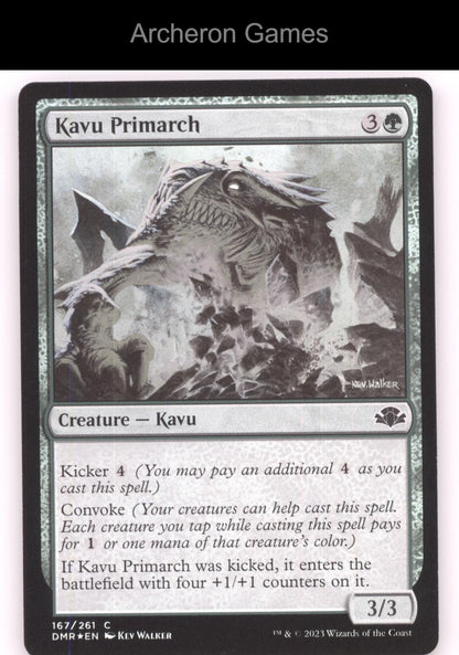 Kavu Primarch 167 C MTG Card Dominaria Remastered