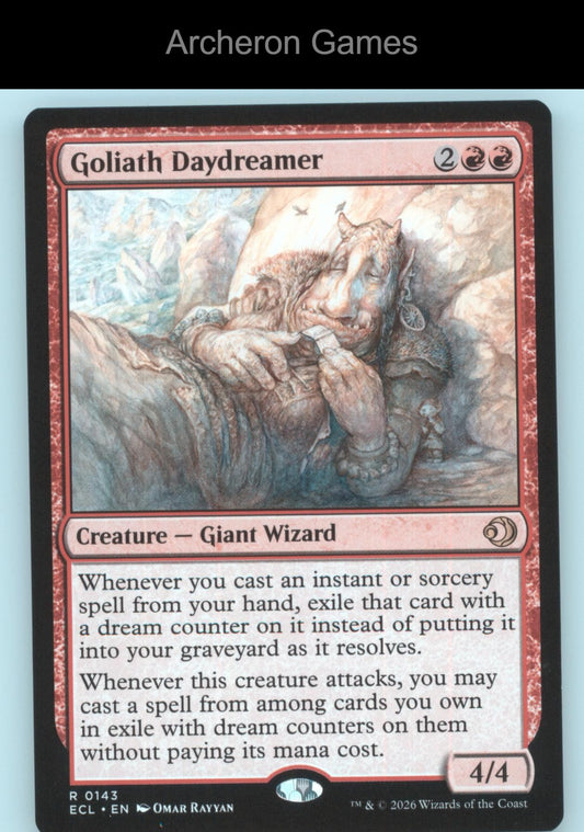 Goliath Daydreamer ECL 143 R MTG Card Lorwyn Eclipsed