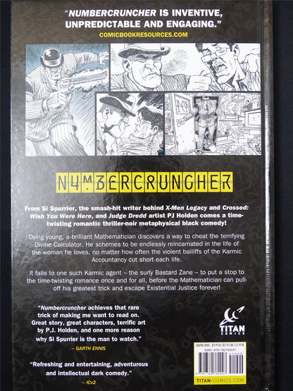 Number Cruncher - Titan Grpahic Hardback #2OJ