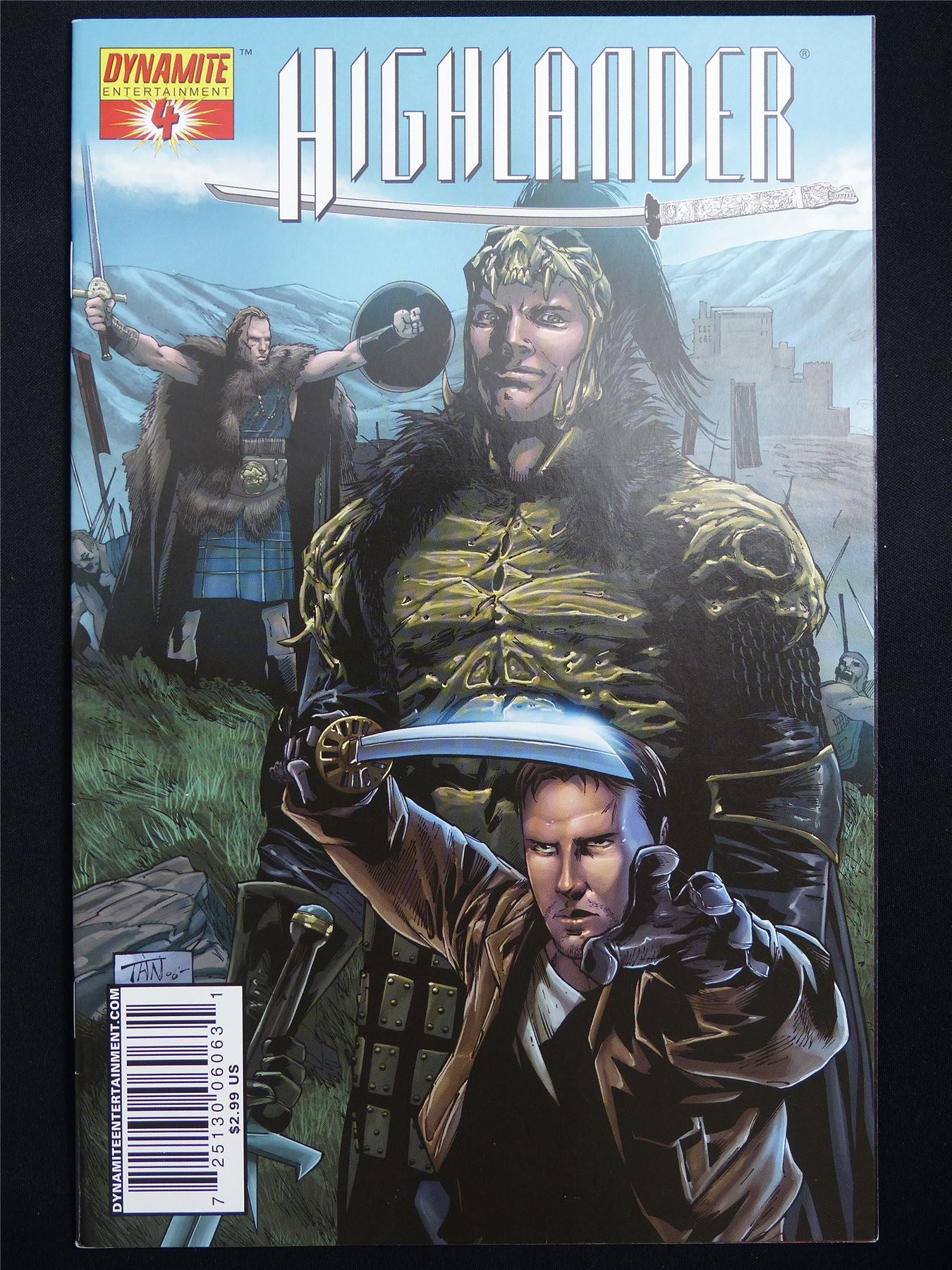 HIGHLANDER #5 - Dynamite Comic #333