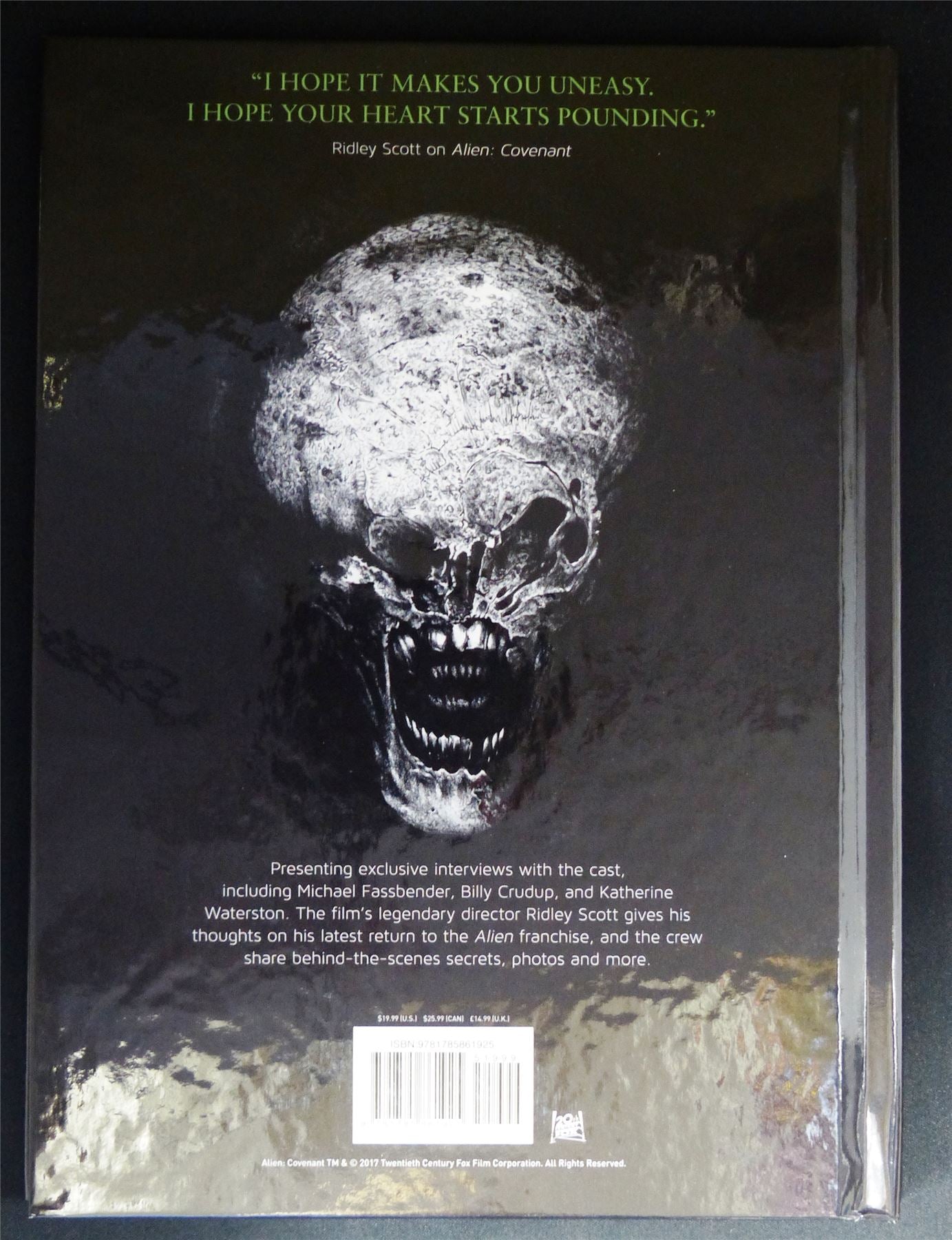 Alien Covenant Official Collector's Edition - Titan Gift Book Hardback #MG
