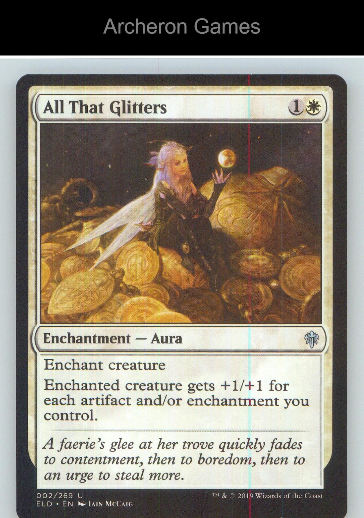 All That Glitters ELD 2 UC MTG Card NM/EX+