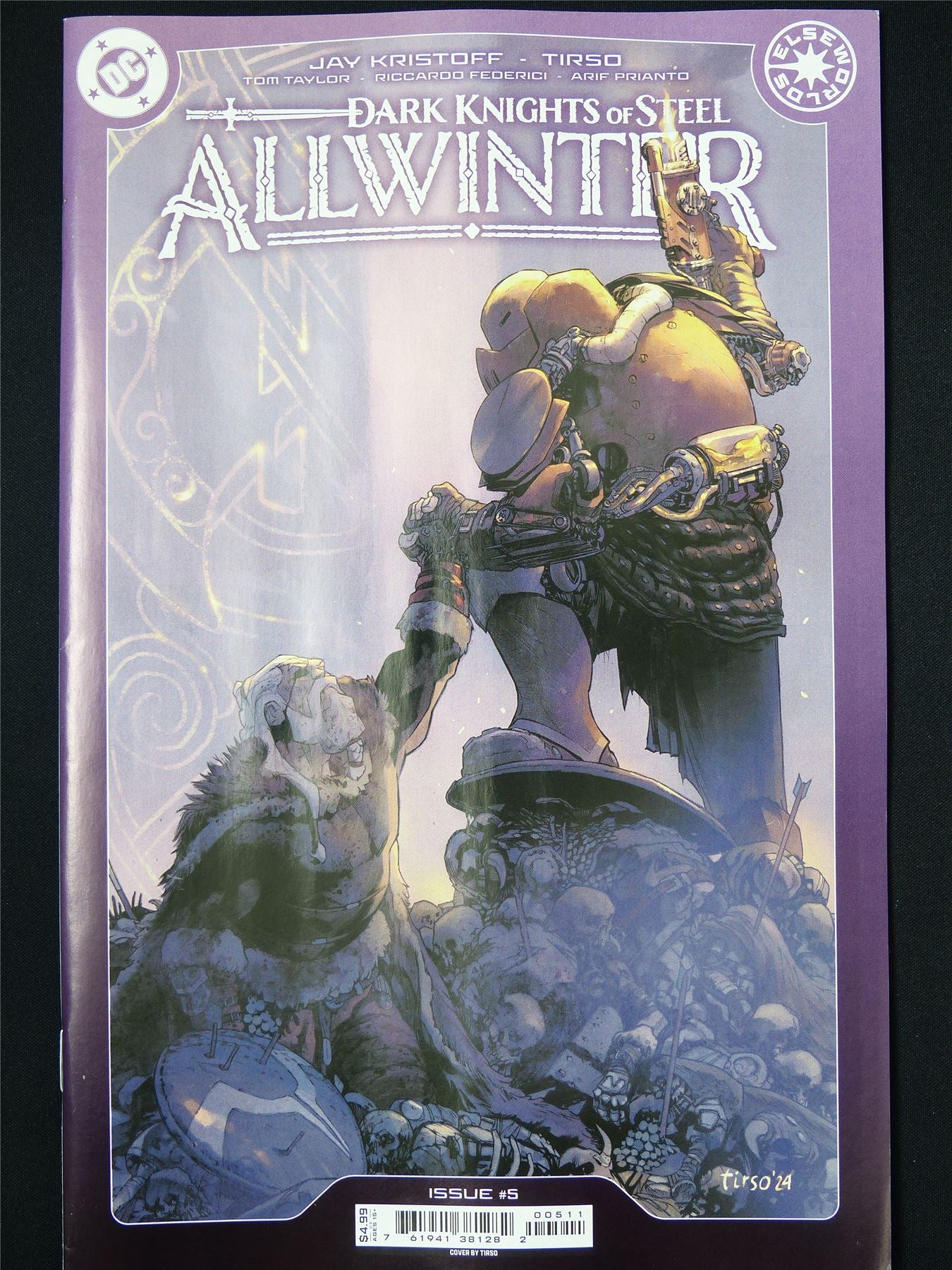 DARK Knights of Steel: Allwinter #5 - DC Comic #48X