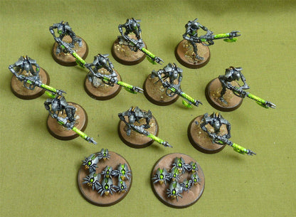 Necron Warriors painted - Necrons - Warhammer 40K #2DO