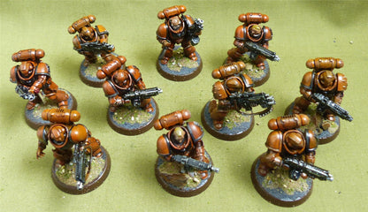 Intercessor Squad painted - Space Marines - Warhammer 40K #1QX