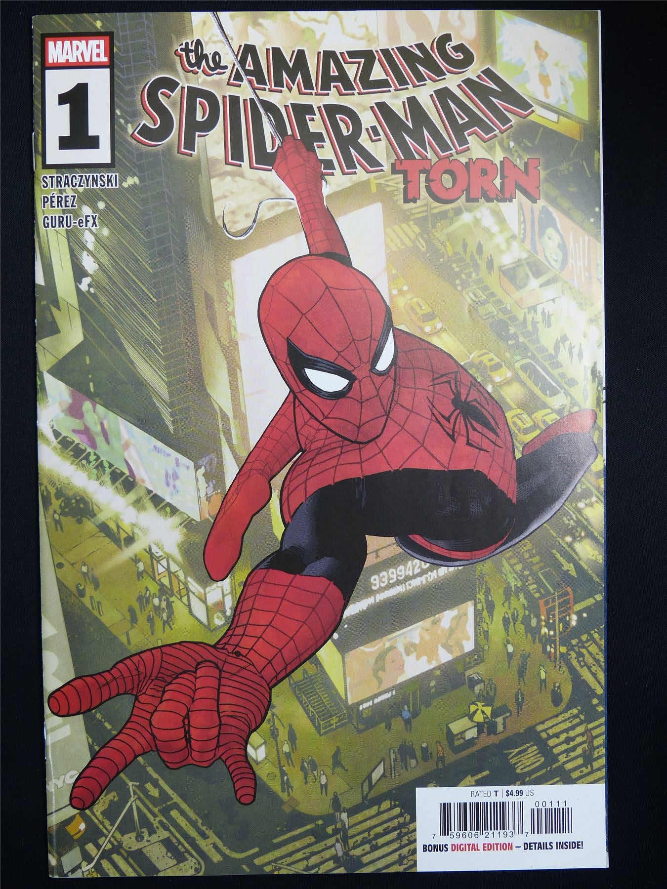 Amazing SPIDER-MAN: Torn #1 Cvr A - Marvel Comic #3XR