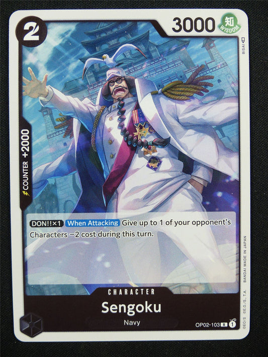 Sengoku OP02-103 R - One Piece Card #4V
