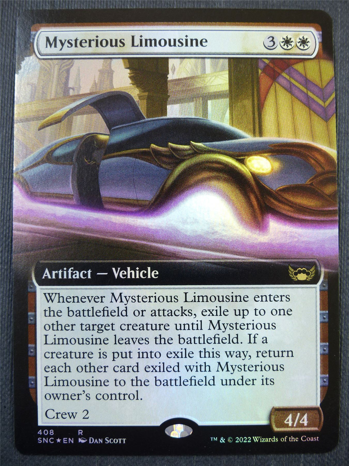 Mysterious Limousine Extended Foil - Mtg Card #3D7