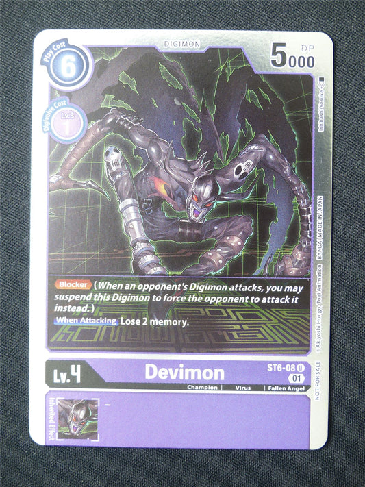 Devimon ST6 U Foil - Digimon Card #5RY