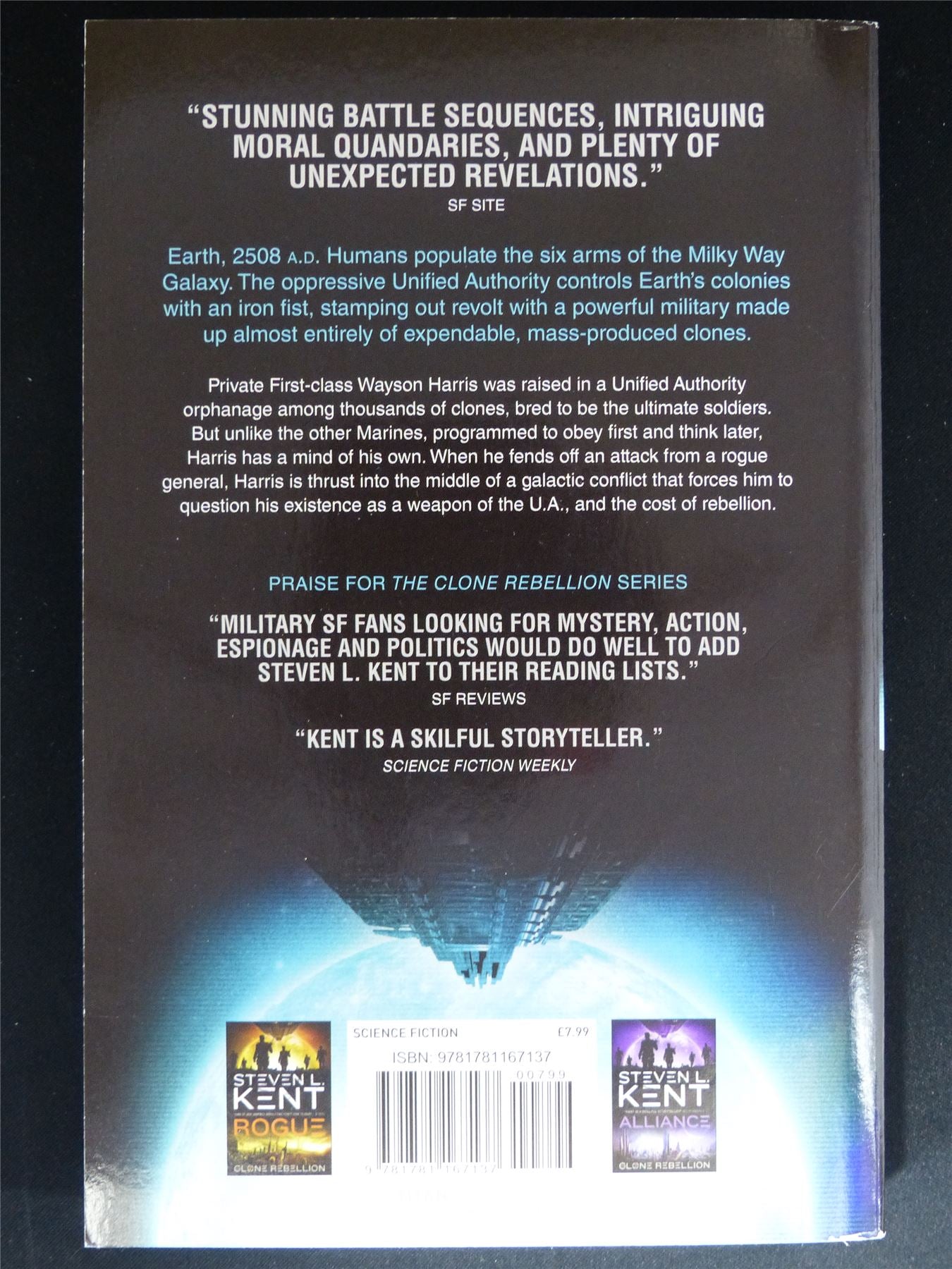 Republic: The Clone Rebellion - Titan Novel Softback #OH