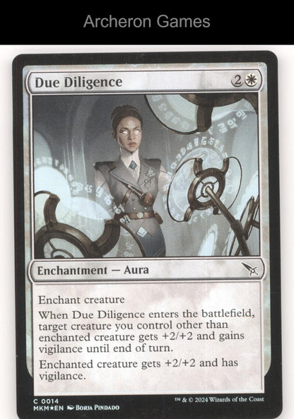 Due Diligence 14 C MTG Card Murders at Karlov Manor