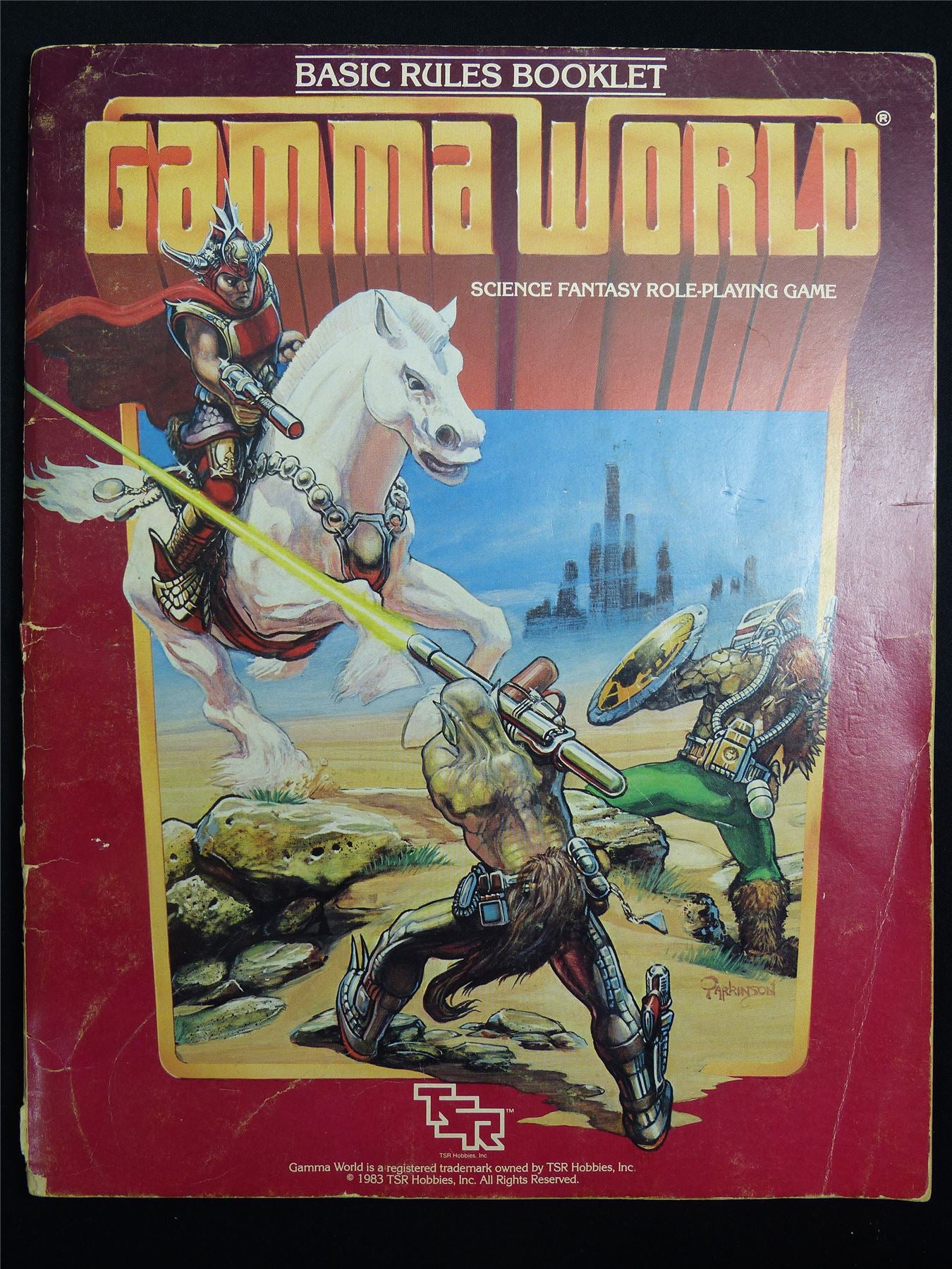 Gamma World Basic Rules - TSR Roleplay Booklet #N6