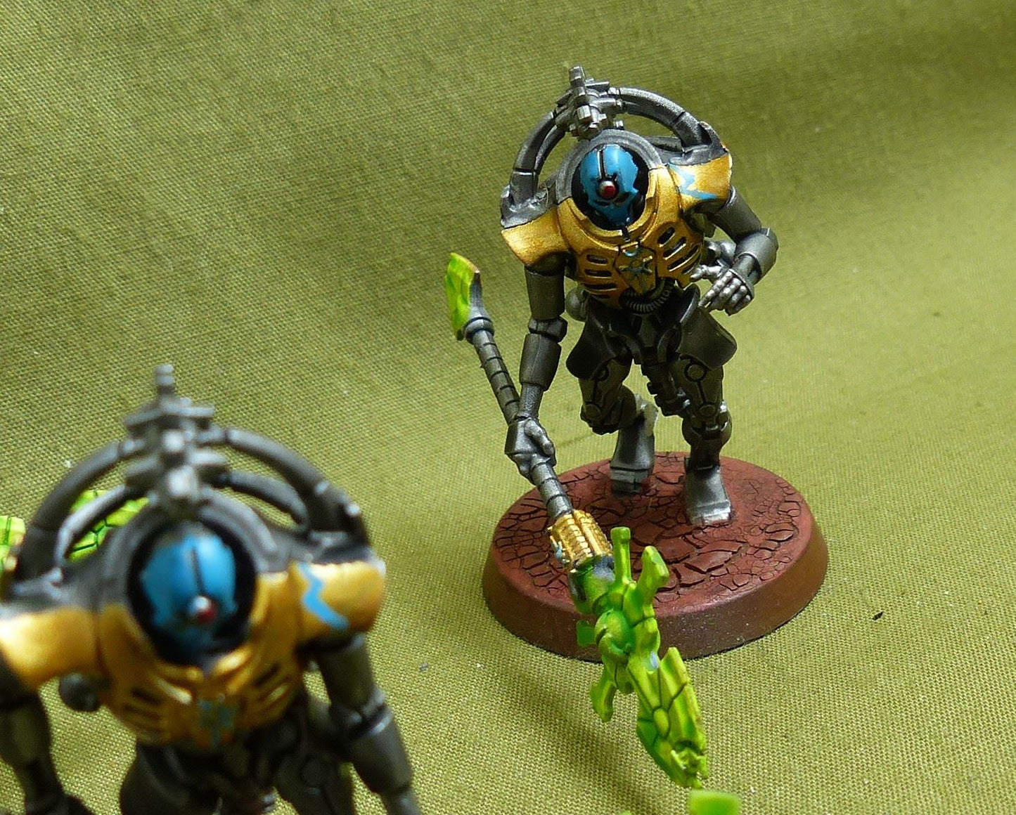 Triarch Praetorians painted - Necrons - Warhammer 40K #2D9