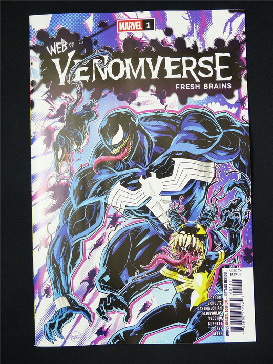 Web of VENOMverse: Fresh Brains #1 - Jul 2025 Marvel Comic #2NQ