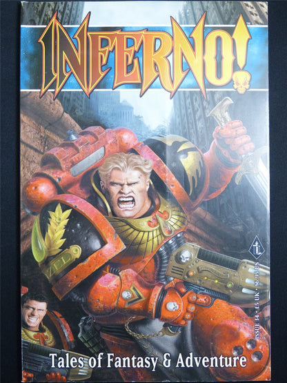 Inferno! Tales of Fantasy and Adventure #34 - Games Workshop Black Library Publication #1OC