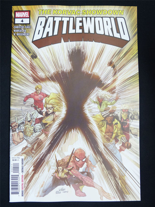 BATTLEWORLD #4 - Feb 2026 Marvel Comic #HZ