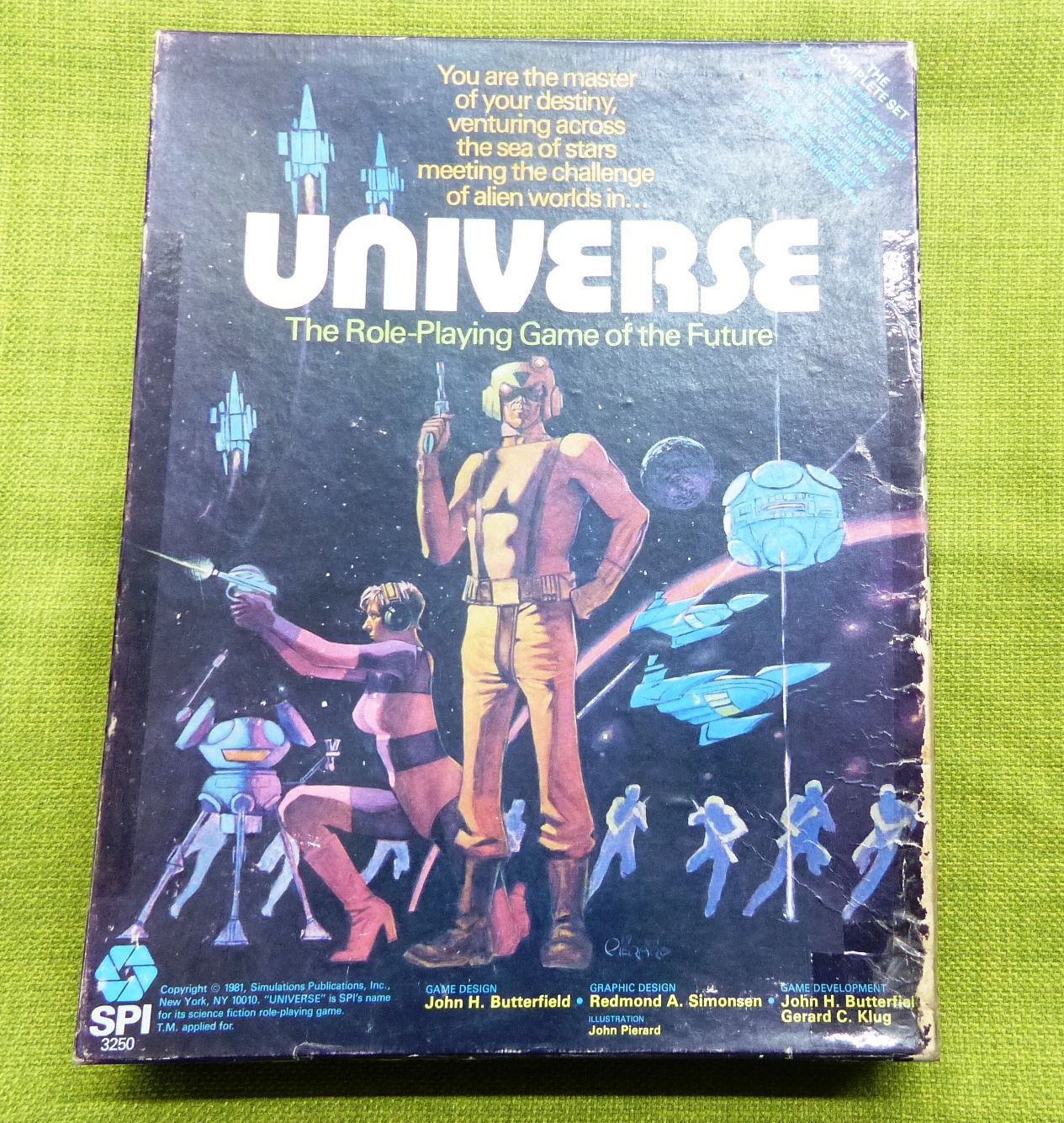 Universe - Roleplaying Game of the Future - SPI 3250 #6Q