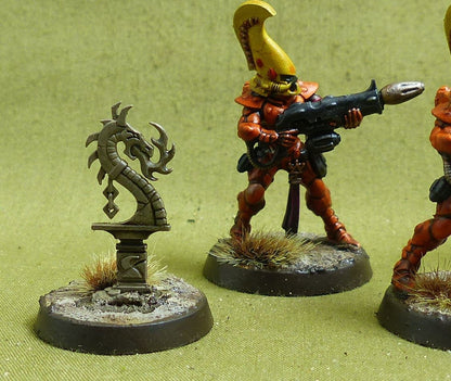 Fire Dragons painted - Aeldari - Warhammer 40K #43L