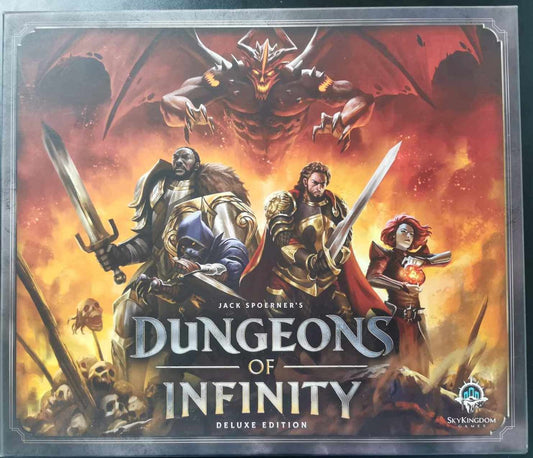 Dungeons of Infinity Deluxe edition Board Game #9I7