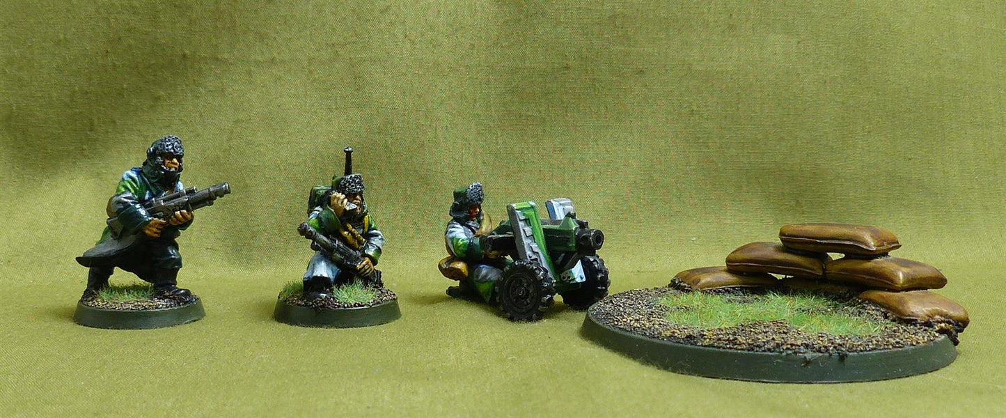 Classic Metal Valhalla Ice Warriors painted - Imperial Guards - Warhammer 40K #1PN