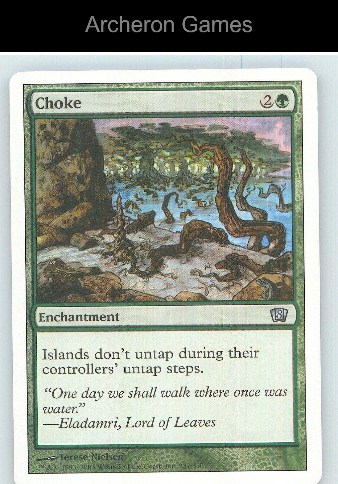 Choke 8ED 237 UC MTG Card NM/EX+