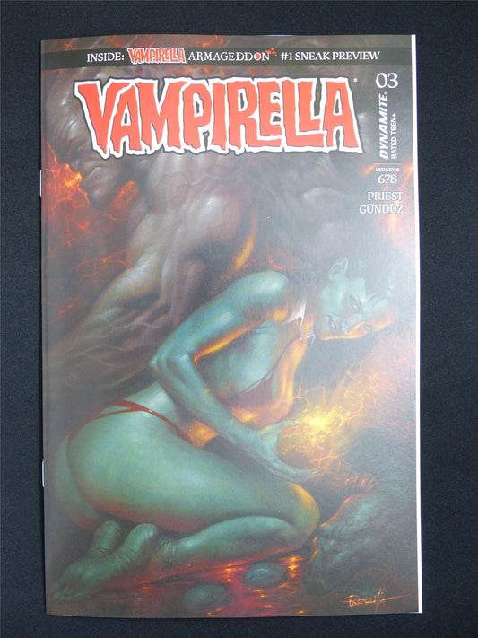 VAMPIRELLA: Armageddon #1 Cvr A - Jul 2025 Dynamite Comic #284