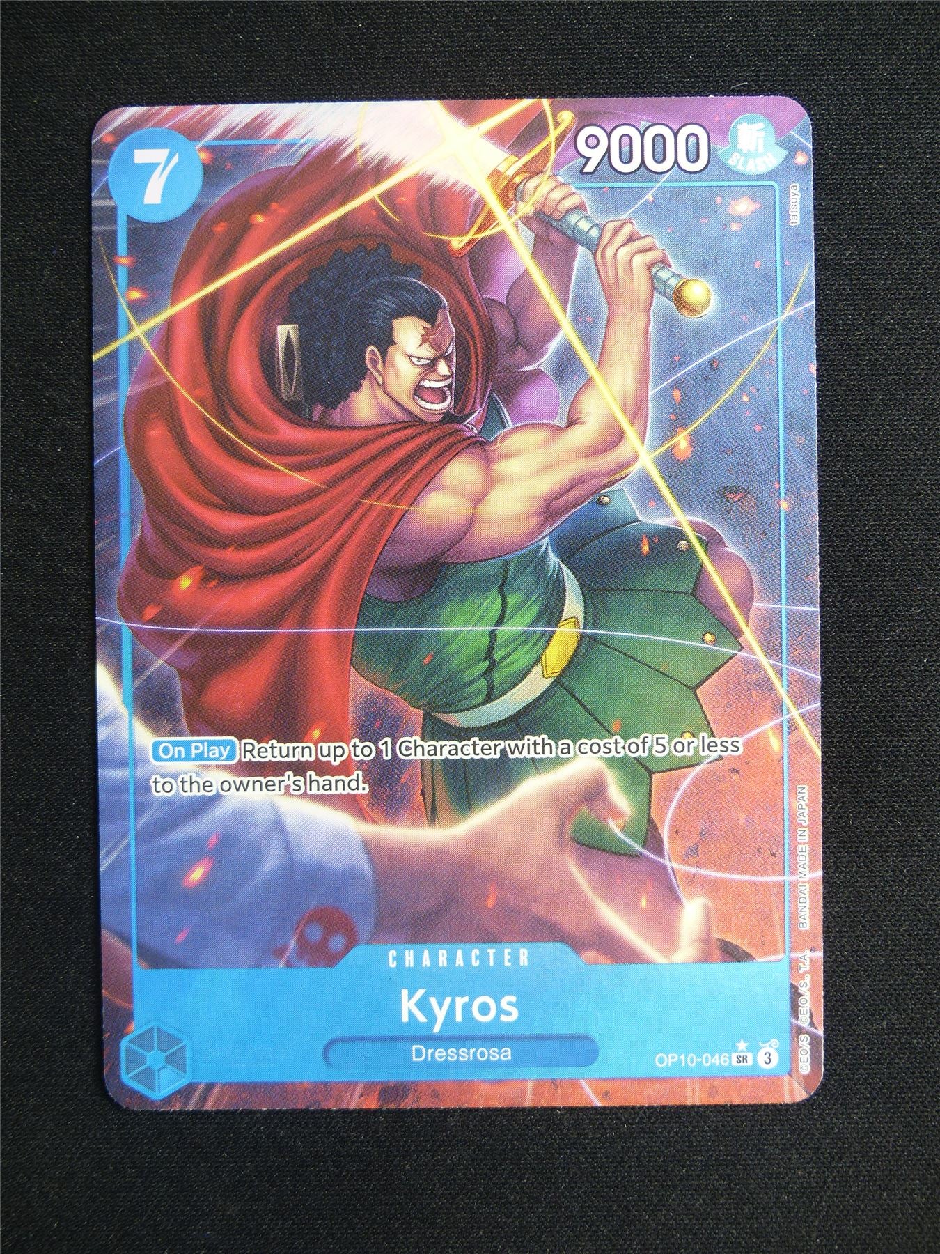 Kyros OP10-046 SR Foil - One Piece Card #215