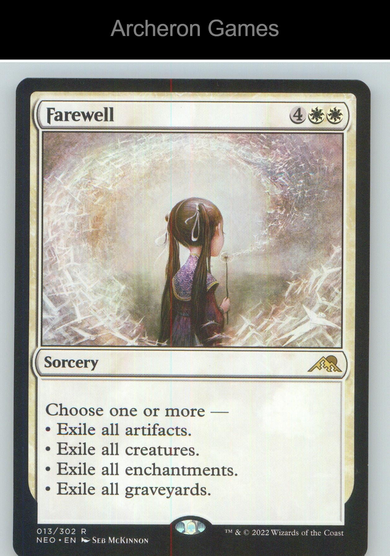 Farewell NEO 13 R MTG Card NM/EX+