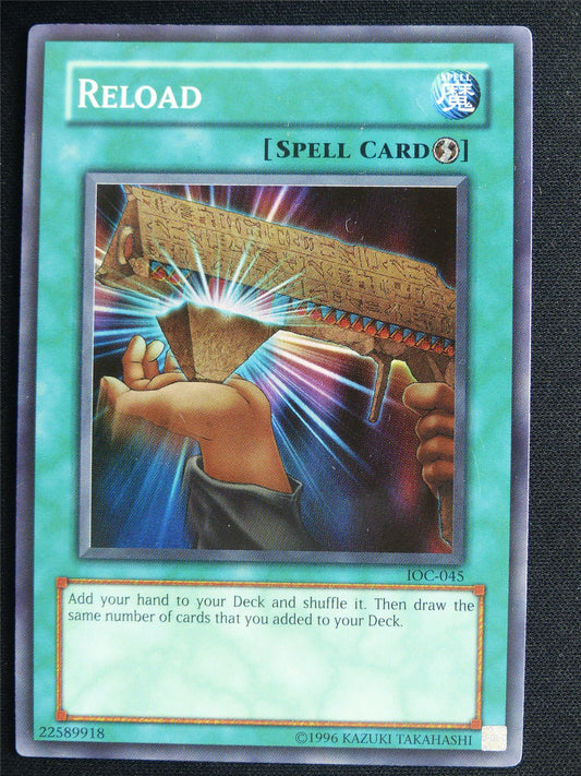 Reload IOC Super Rare - Yugioh Card #4QO