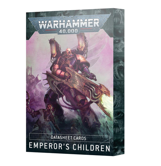 Datasheet Cards  - Emperor's Children - Warhammer 40k - Available from 26/04/25
