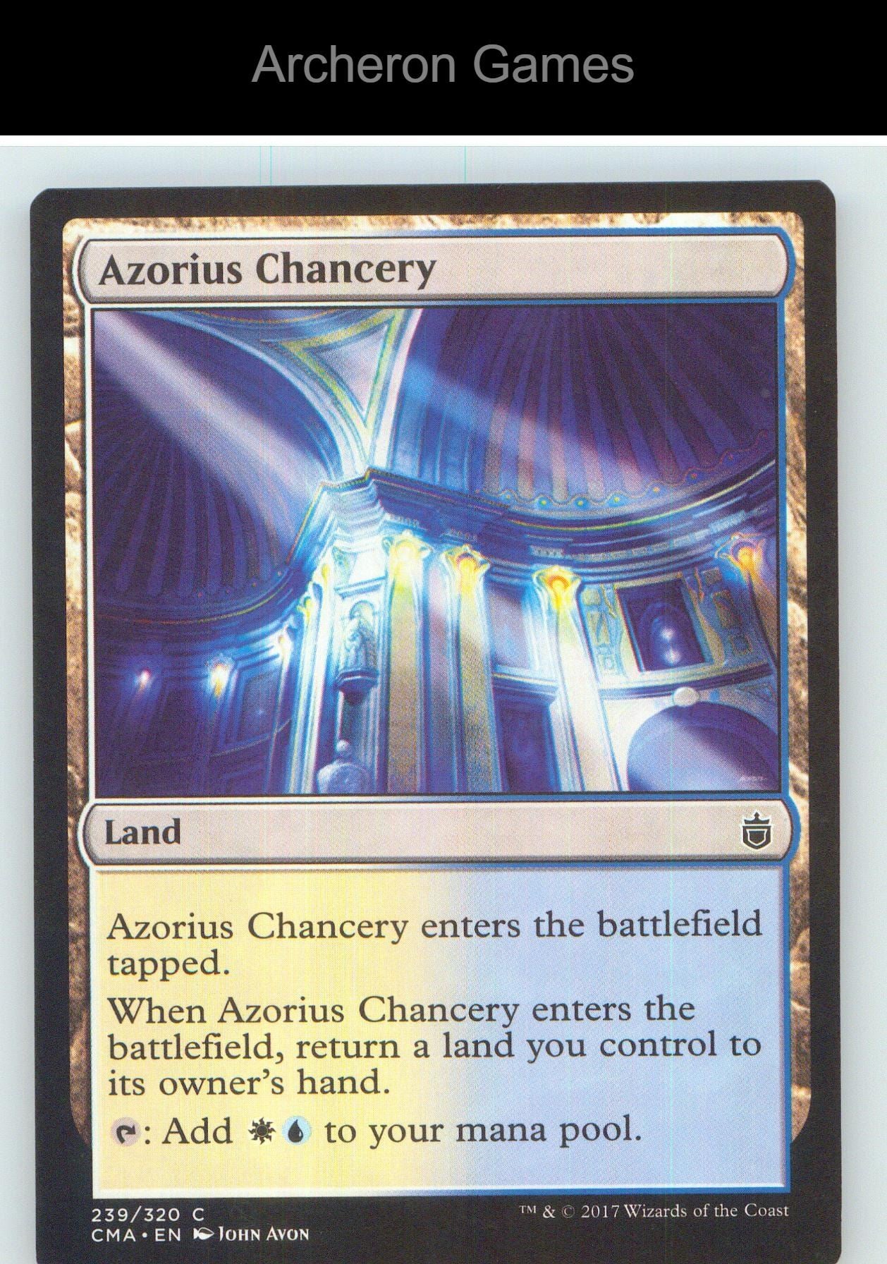 Azorius Chancery CM1 239 C MTG Card NM/EX+