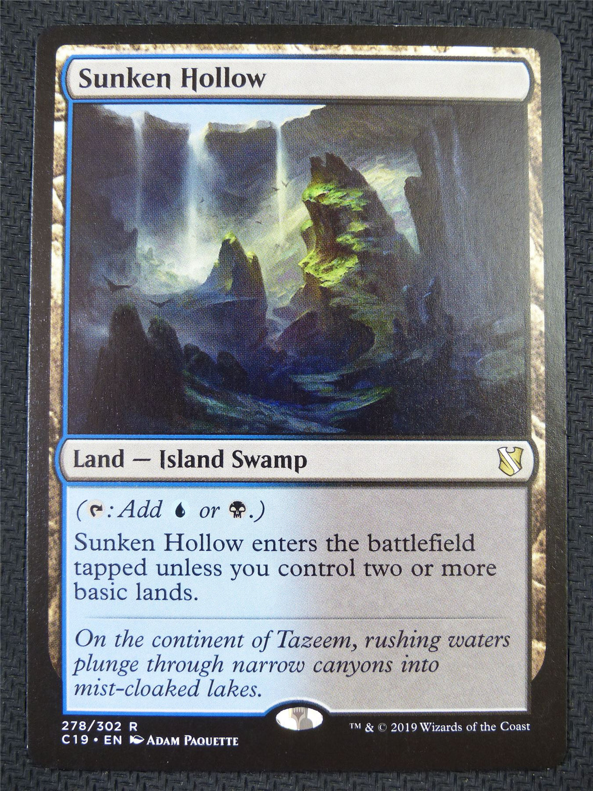 Sunken Hollow - Mtg Card #5VF
