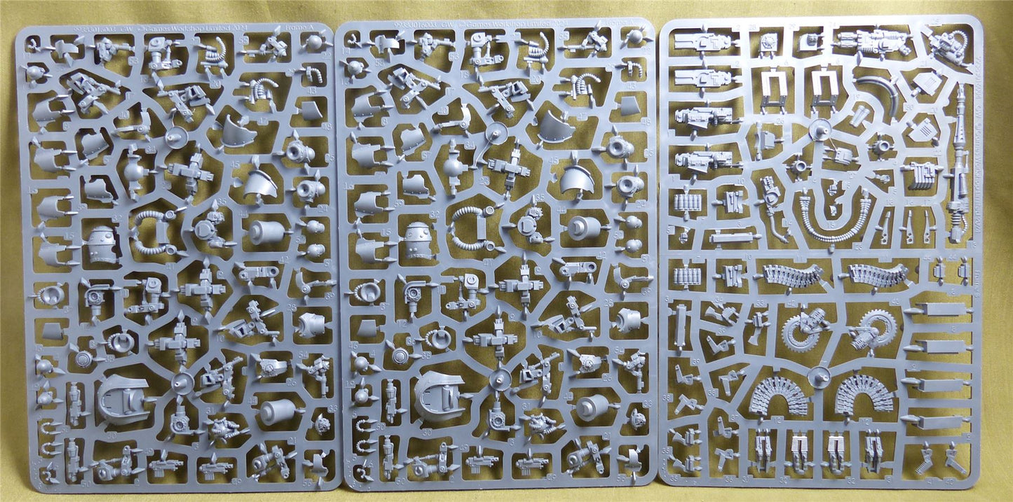Castellax Battle-automata Maniple complete sprue - Mechanicum - Warhammer Horus Heresy #1F