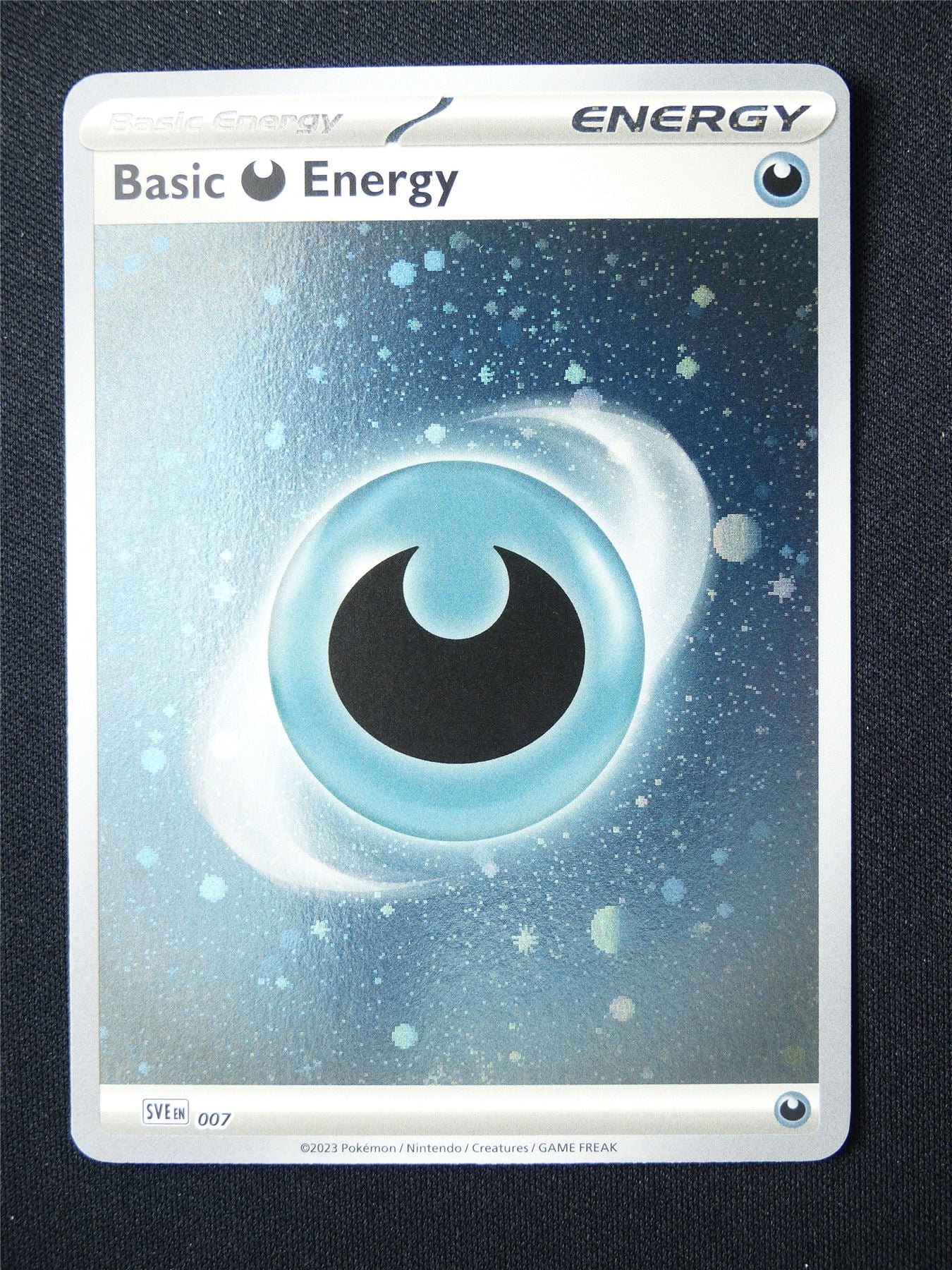 Basic Dark Energy 007 SVE Holo - Pokemon Card #5VU