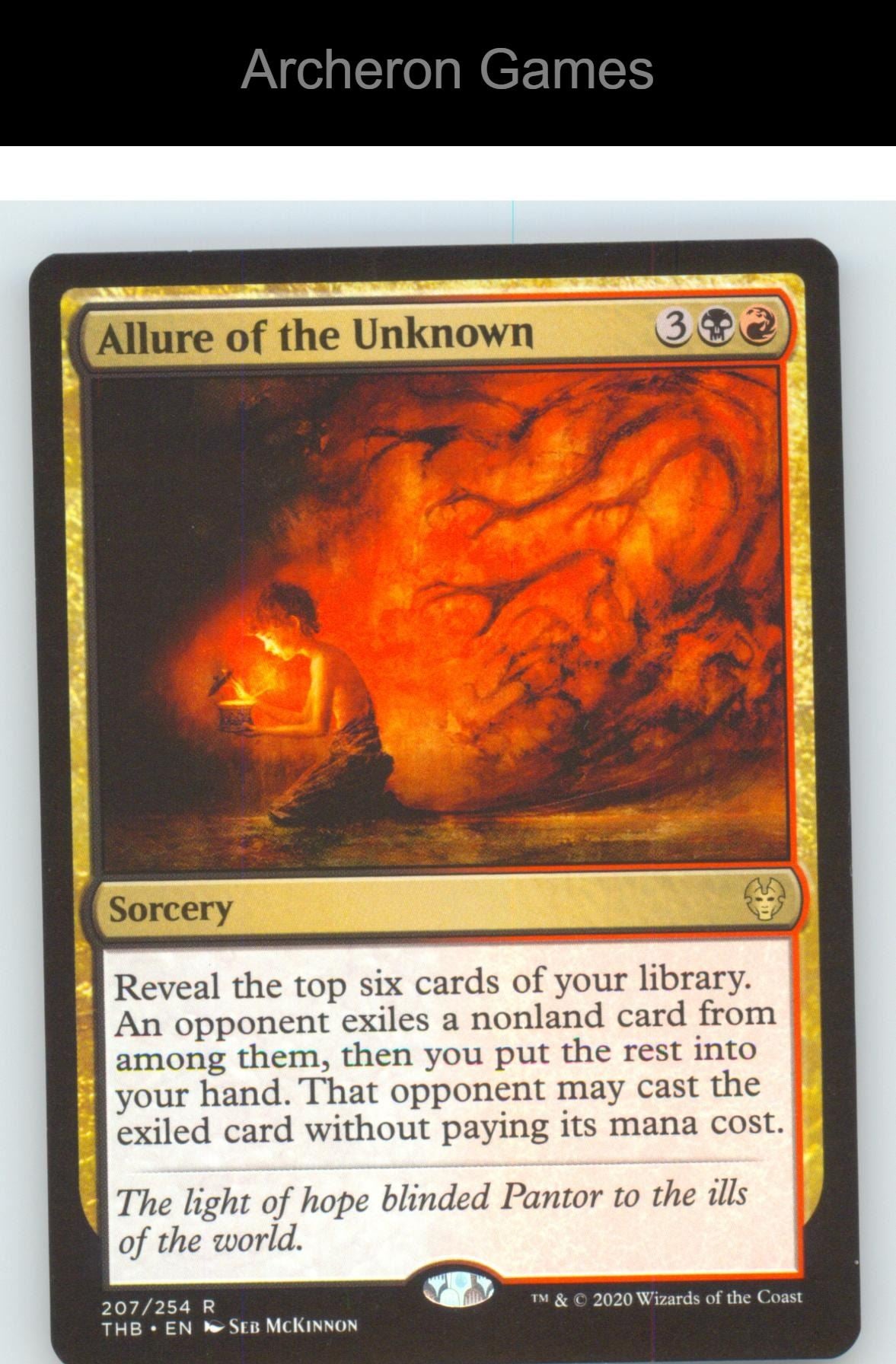 Allure of the Unknown THB 207 R MTG Card NM/EX+
