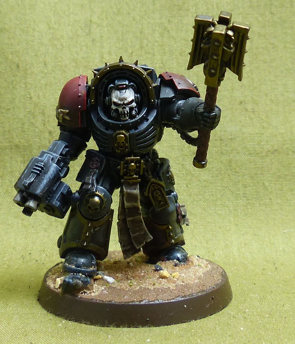 Chaplain in Terminator Armour painted - Blood Angels - Warhammer 40K #3ZF