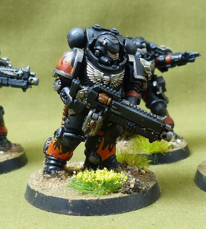 Heavy Intercessors painted - Legions of the Damned - Warhammer 40K #7FG